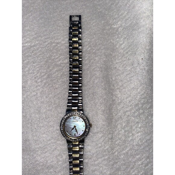 CITIZEN Two Toned ECO DRIVE NEW BATTERY B023 06503 Watch Resist Diamond Line - Picture 5 of 9